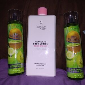 Grapefruit Body Lotion and Hair & Body Mist Set